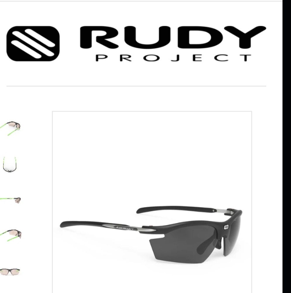Rudy project opened box (unseded)
